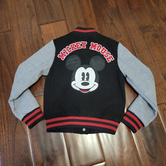 Size 2T Disney Mickey Letterman Varsity jacket - Picture 4 of 10